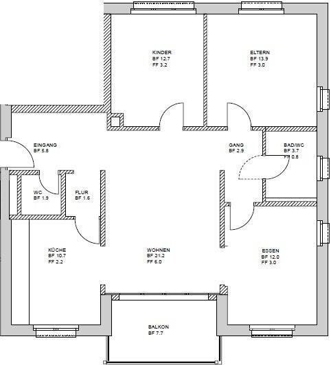 Appartamento di 4 locali in affitto a Walzenhausen - immagine 1/10