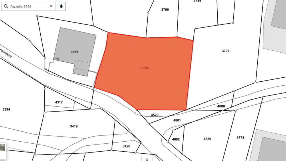 null Zimmer Grundstuck zum verkaufen in Leukerbad - Bild 1/6