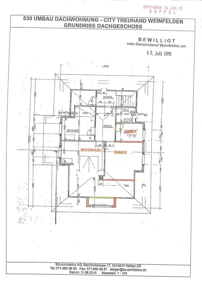 3.5 Zimmer Wohnung zu vermieten in Weinfelden - Bild 1/11