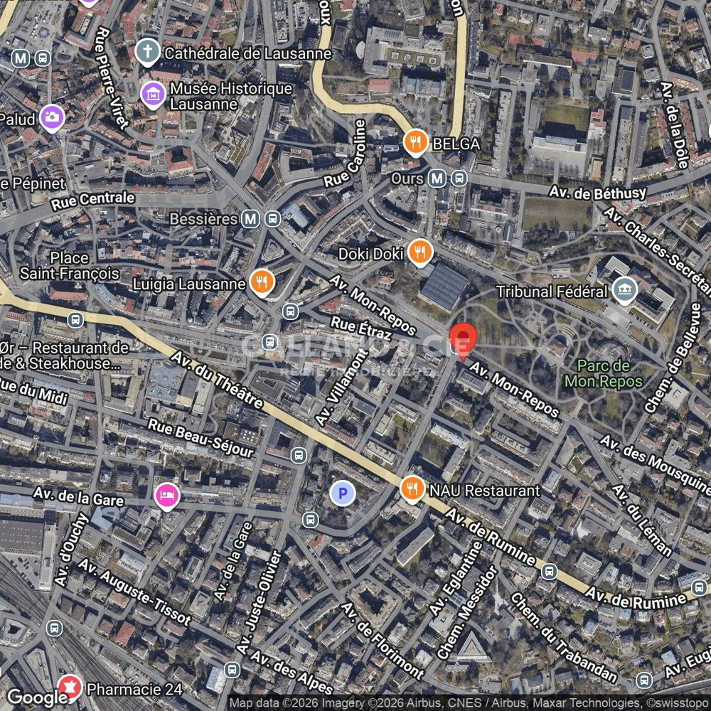 null rooms Office & Commercial for rent in Lausanne - image 1/5