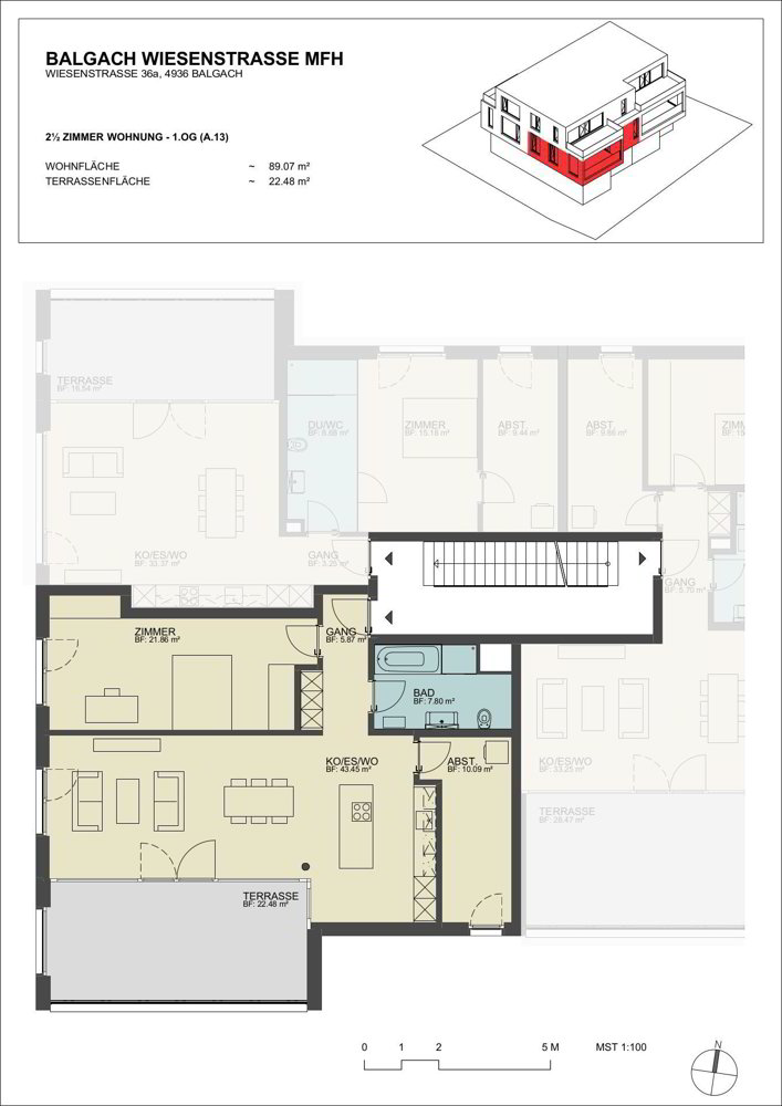 Wohnung – Balgach - Mehr