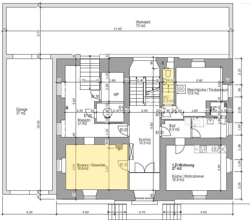 1 rooms Office & Commercial for rent in St. Gallen - image 1/5
