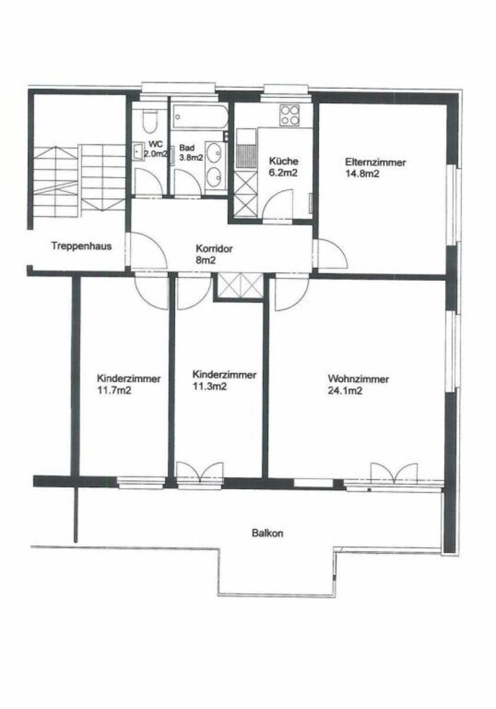 4 Zimmer Wohnung zu vermieten in Männedorf - Bild 1/10