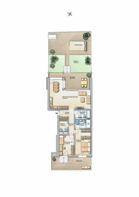 3 Zimmer Wohnung zum verkaufen in Langrickenbach - Bild 1/7