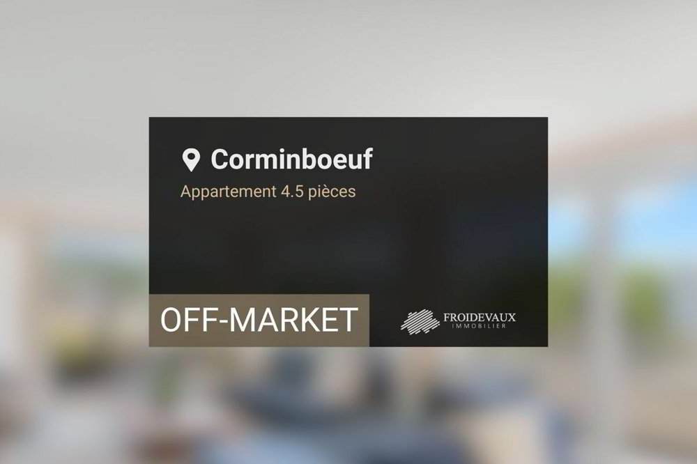 4 Zimmer Wohnung zum verkaufen in Corminboeuf - Bild 1/1