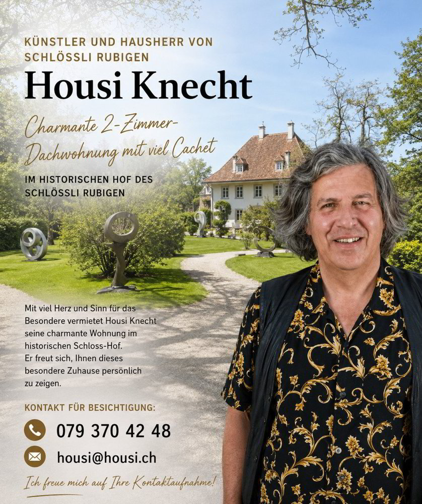 2 Zimmer Wohnung zu vermieten in Rubigen - Bild 1/9
