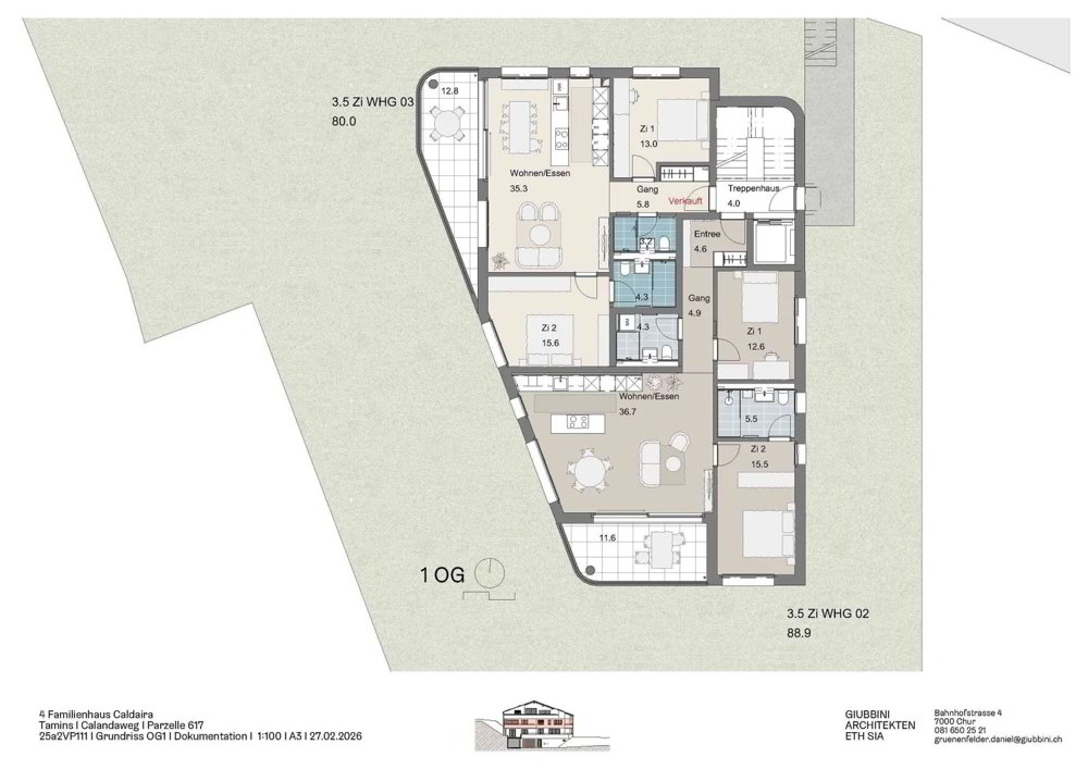 Wohnung – Tamins - Ansicht 5