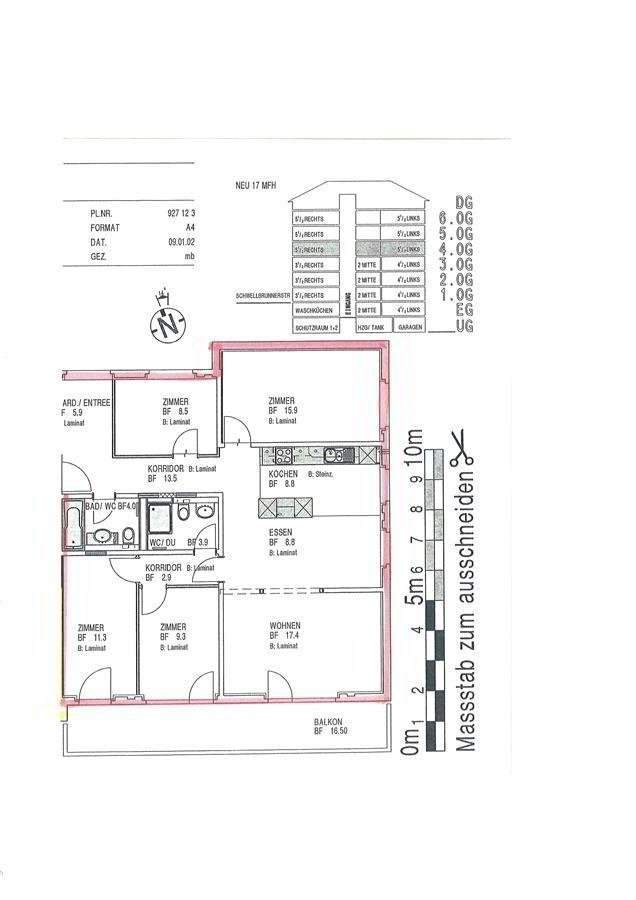 5.5 Zimmer Wohnung zu vermieten in Herisau - Bild 1/12