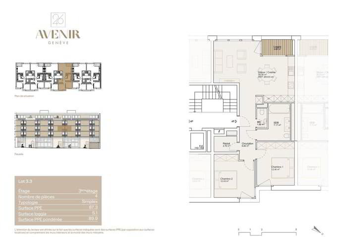 Appartamento di 4 locali in vendita a Geneva - immagine 1/4