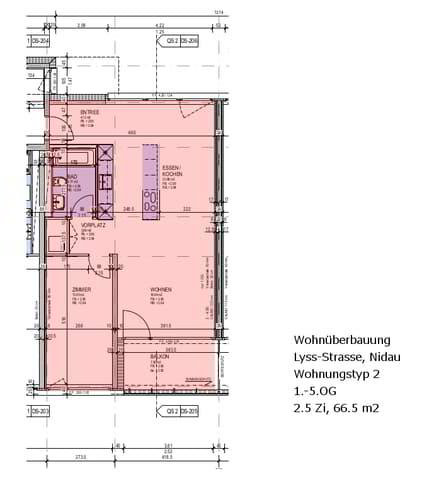 2.5 Zimmer Wohnung zu vermieten in Nidau - Bild 1/5