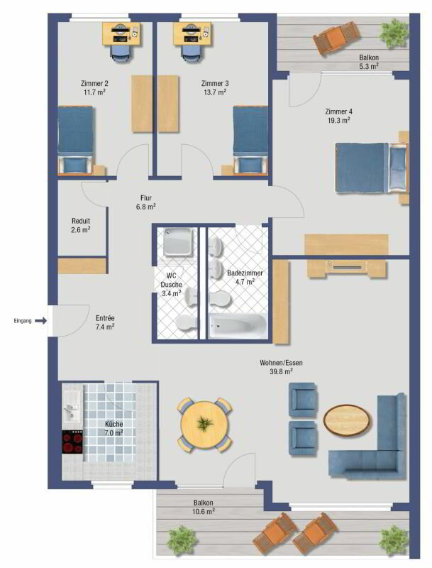 Appartamento di 4 locali in vendita a Uster - immagine 1/10