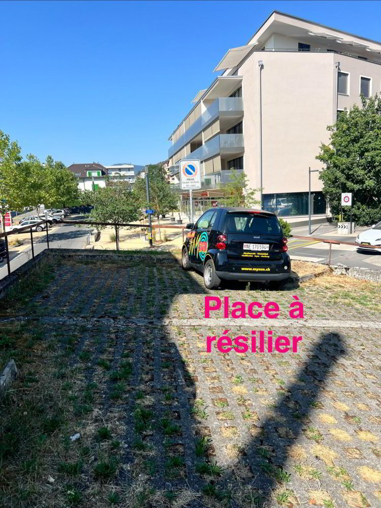 null Zimmer Parkplatz, Garage zu vermieten in Neuchâtel - Bild 1/1