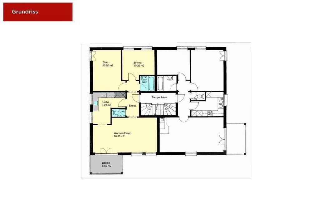 3.5 Zimmer Wohnung zu vermieten in Rapperswil SG - Bild 1/10