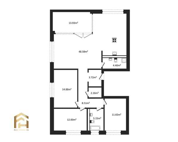 4.5 rooms Apartment for rent in Ried-Brig - image 1/13