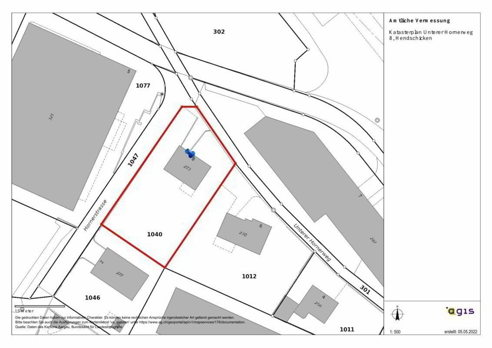 Terrain à bâtir de 4.5 pièces en vente à Hendschiken - 800 m² - Ansicht 4