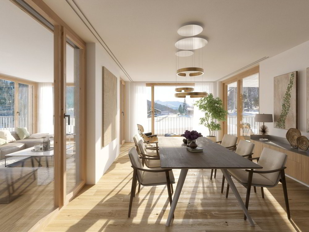 Wohnung – Davos Platz - Ansicht 2