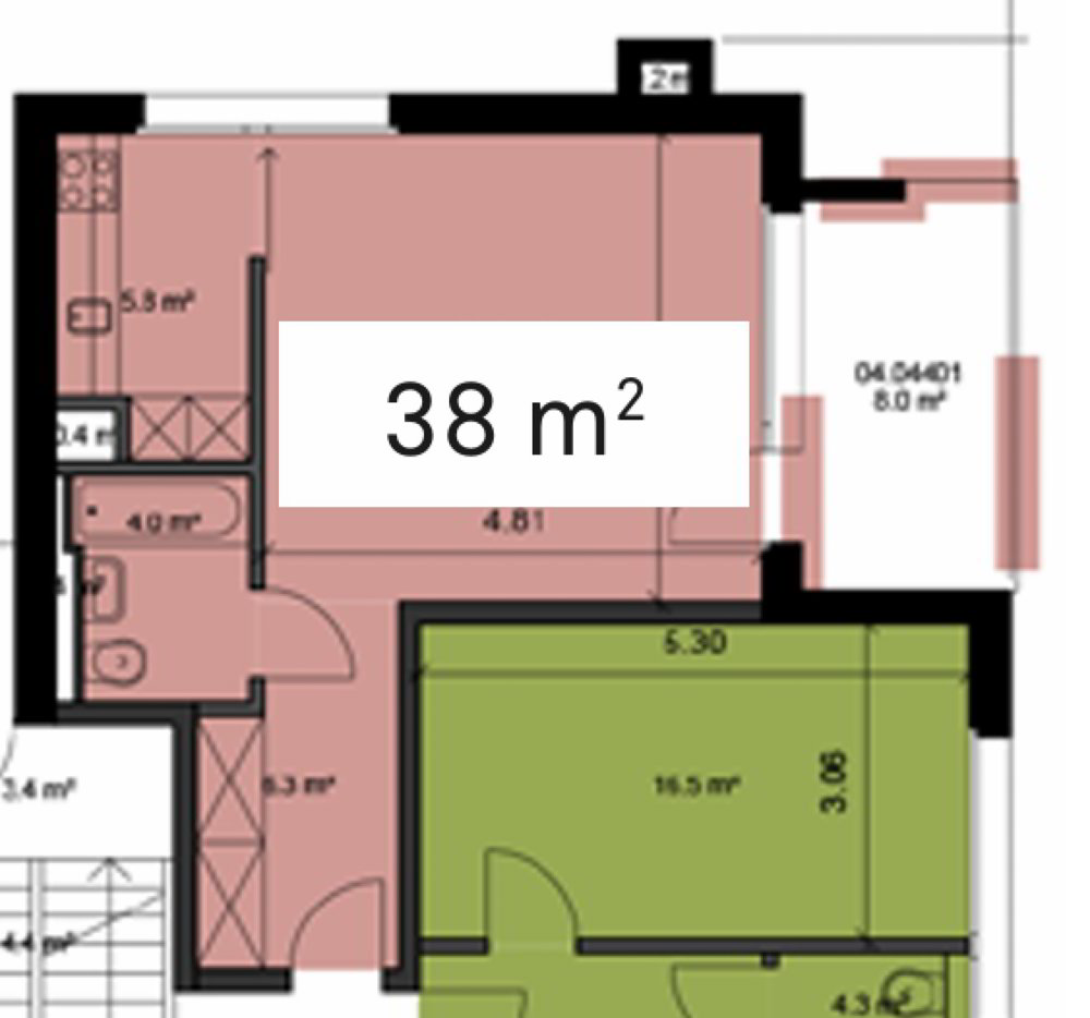 1.5 Zimmer Wohnung zu vermieten in Hausen AG - Bild 1/7