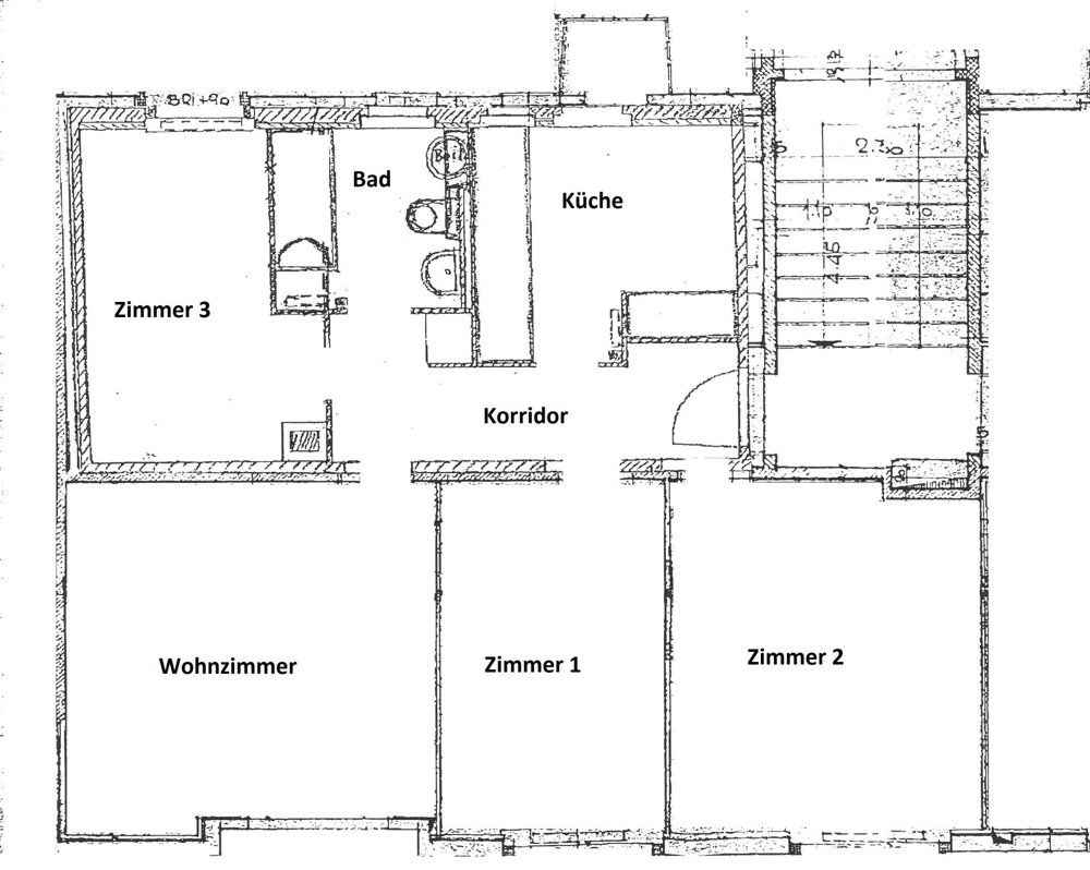 4 Zimmer Wohnung zu vermieten in Weinfelden - Bild 1/7