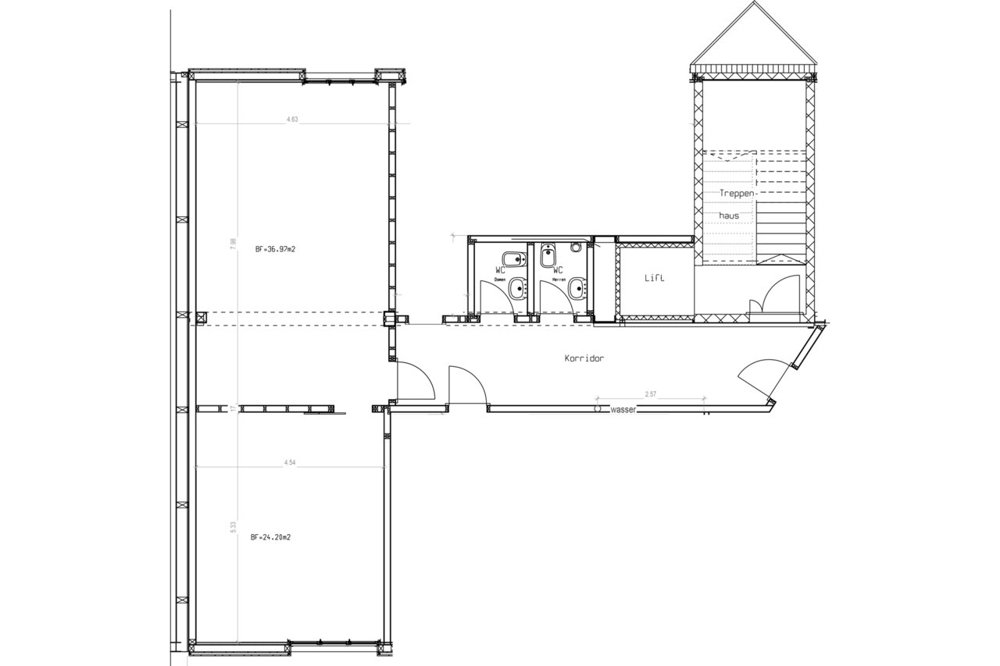 2 Zimmer Büro zu vermieten in Gränichen - Bild 1/11