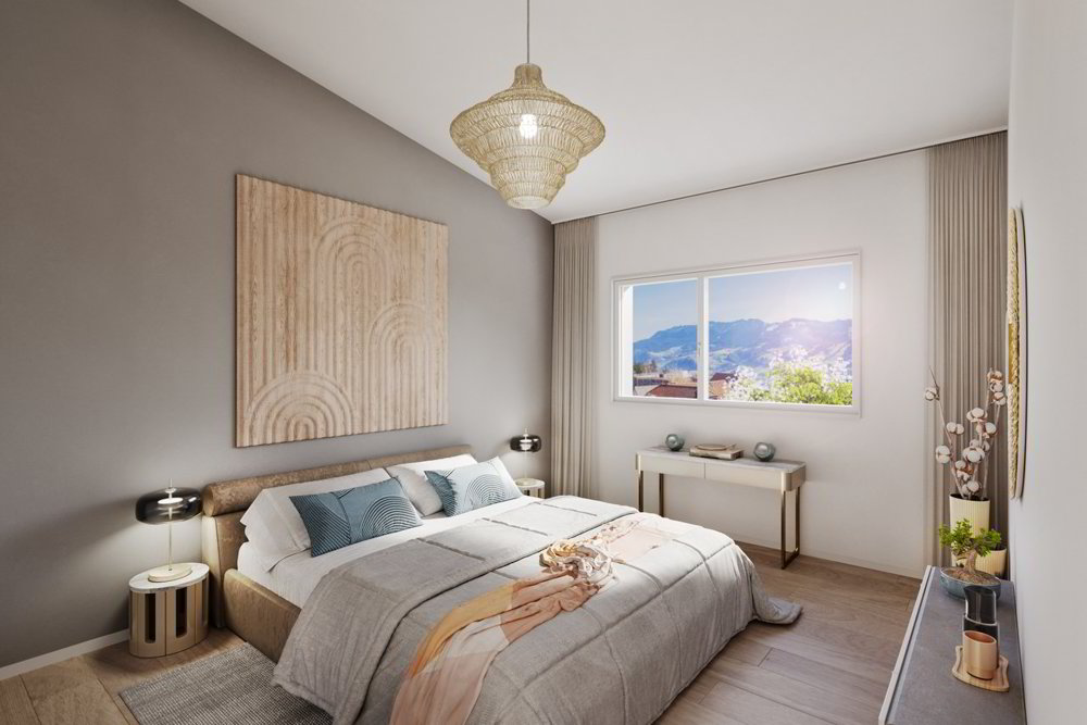 4 Zimmer Haus zum verkaufen in Sorens - Bild 1/9