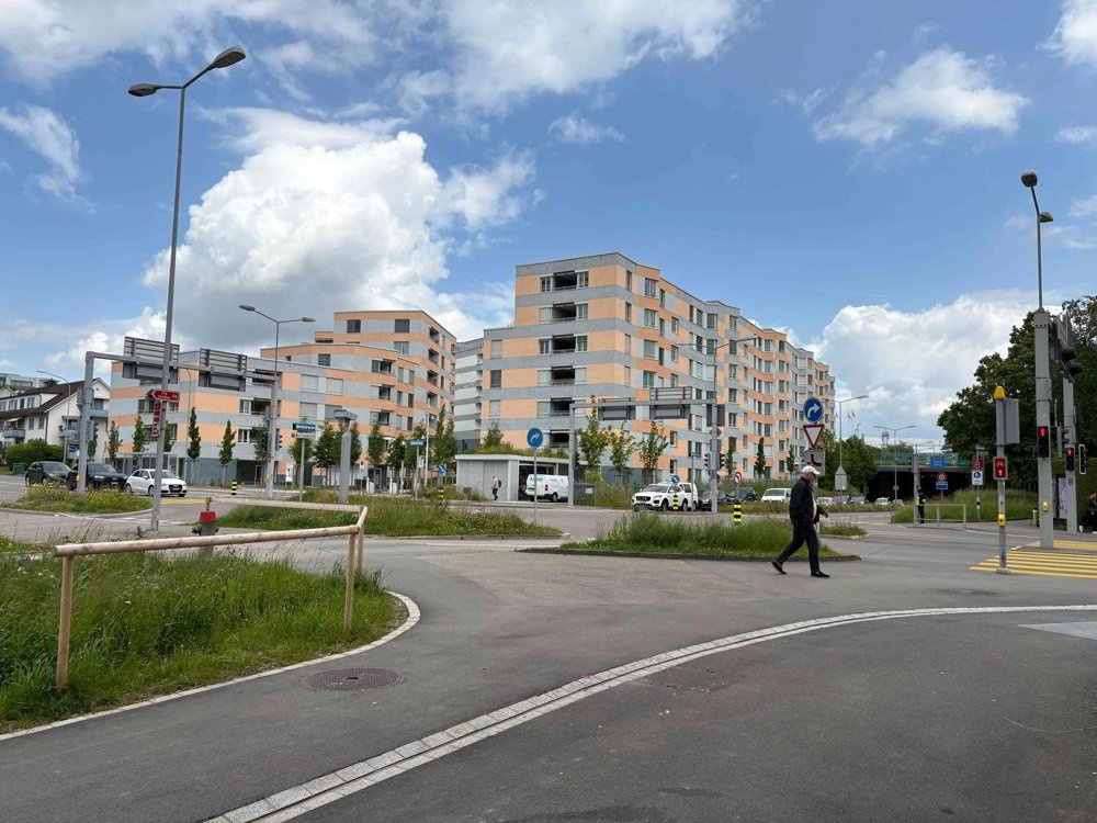 Neuer Gastronomie-Hotspot - Quartierplatz Birch Seebach - Ansicht 4