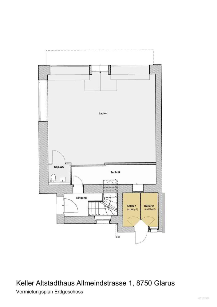1 rooms Office & Commercial for rent in Glarus - image 1/5