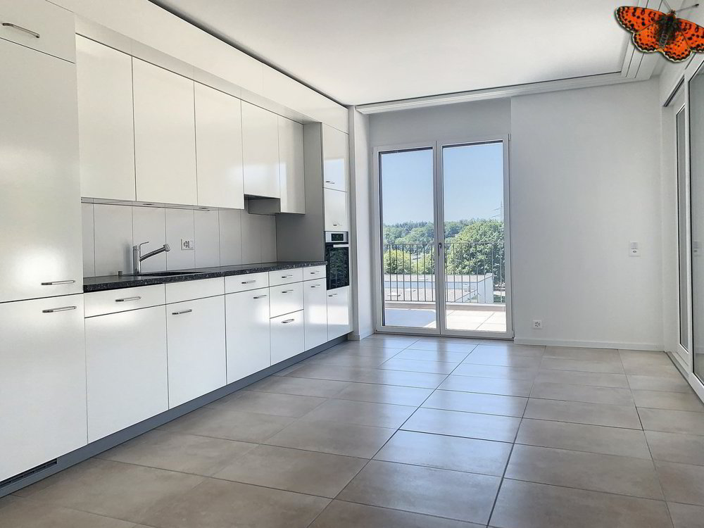2 Zimmer Wohnung zu vermieten in Marly - Bild 1/8