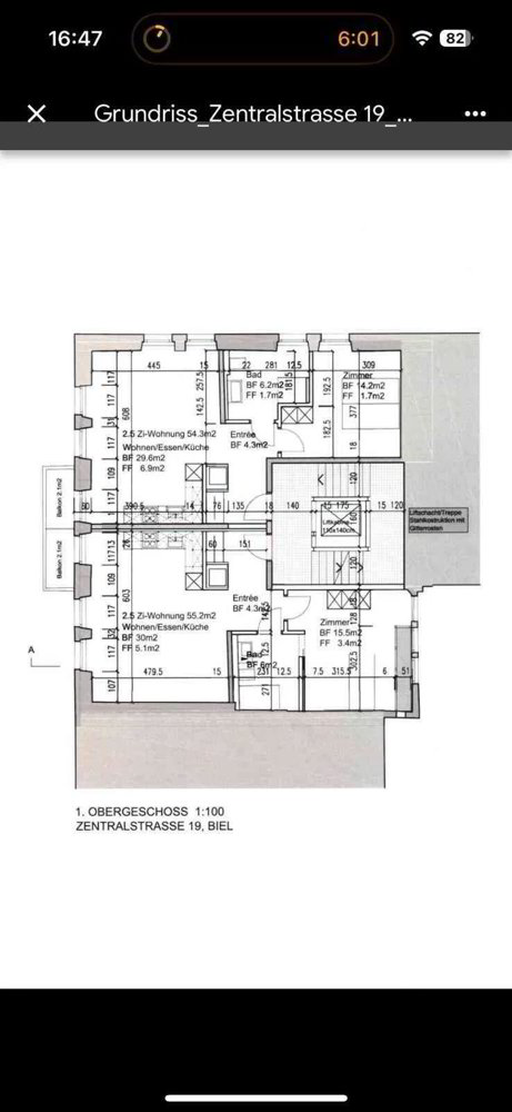 Appartamento di 2.5 locali in affitto a Bienne - immagine 1/8