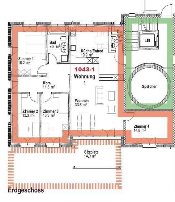 Appartamento di 5.5 locali in affitto a Huttwil - immagine 1/11