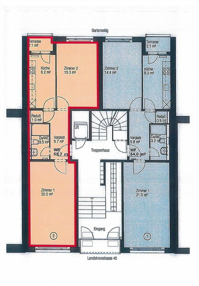 2 Zimmer Wohnung zu vermieten in Basel - Bild 1/5