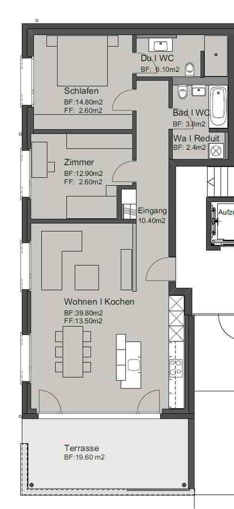 Wohnung – Dagmersellen, Buchs LU - Ansicht 2