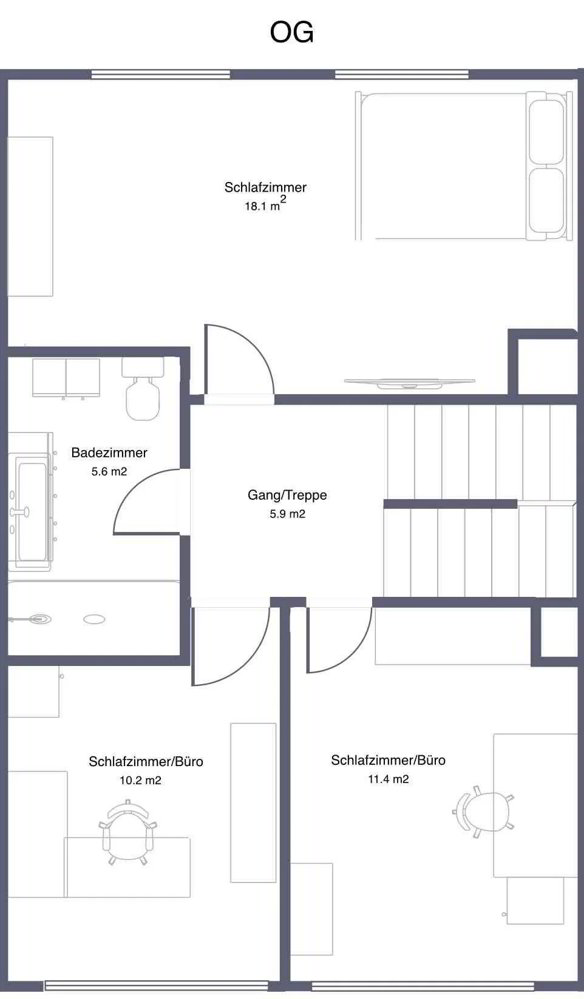 Casa di 5.5 locali in affitto a Mönthal - immagine 1/9