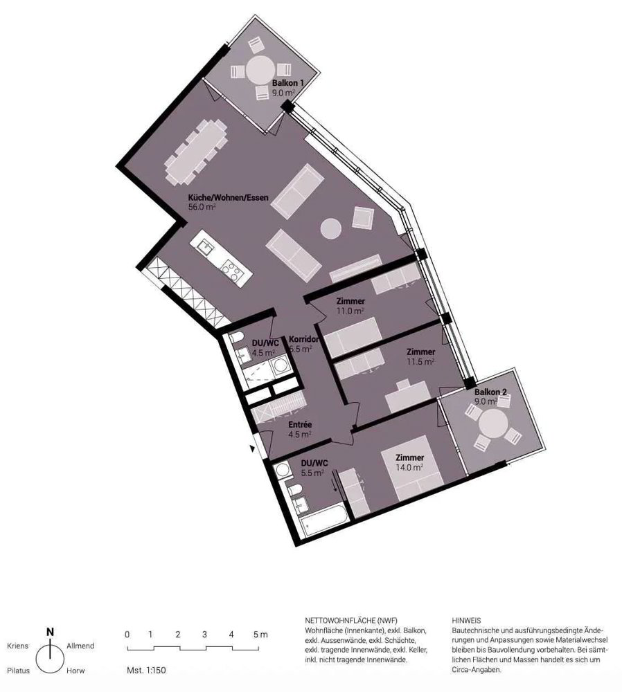 Wohnung – Kriens - Ansicht 3