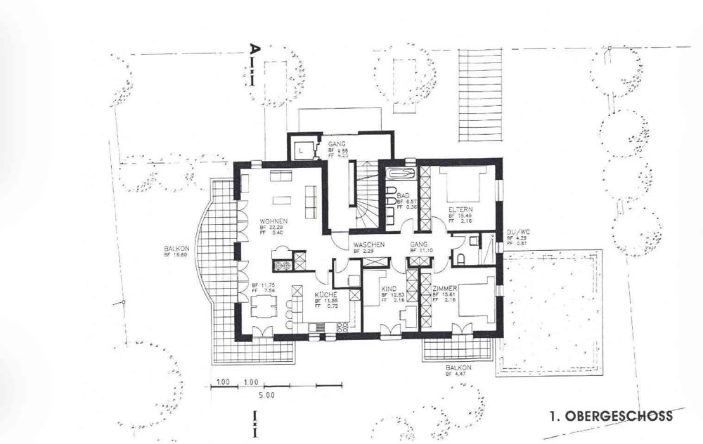 4.5 Zimmer Wohnung zu vermieten in Buchs SG - Bild 1/8