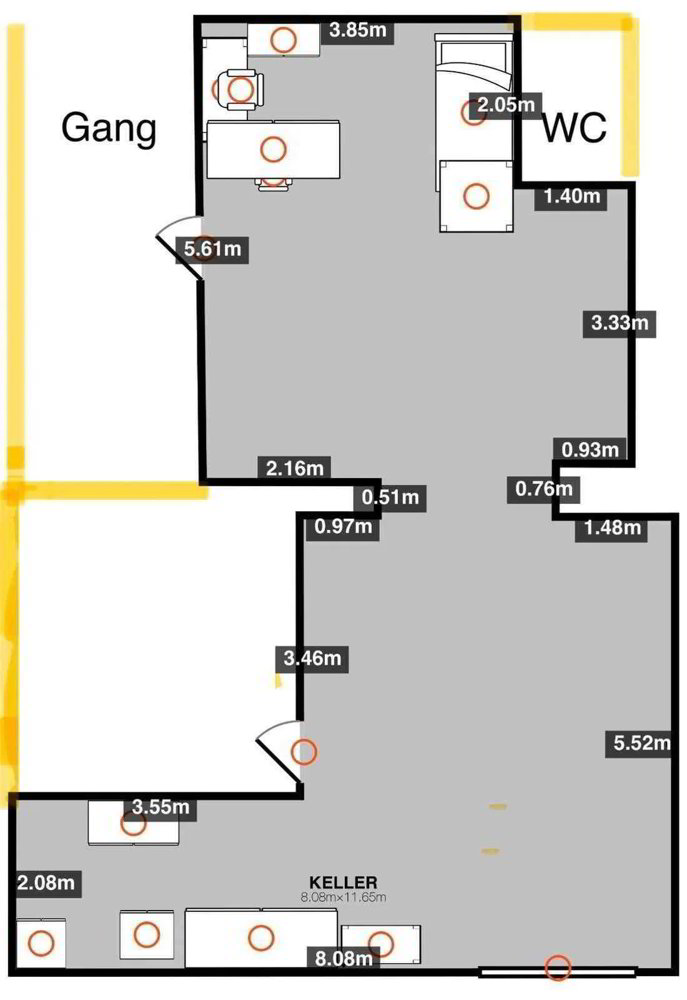 3 Zimmer Büro zu vermieten in Eschenz - Bild 1/5
