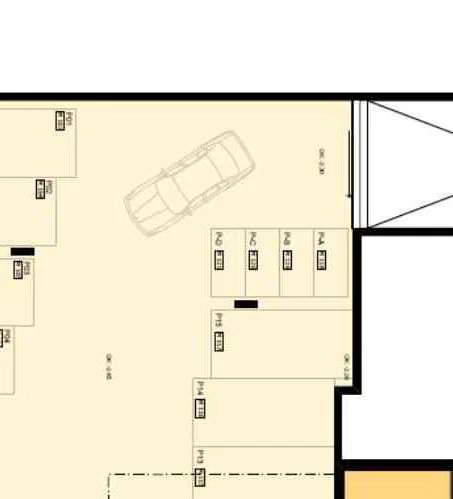 Parkplatz in Einstellhalle (oder 4 Motorradplätze) - Ansicht 2