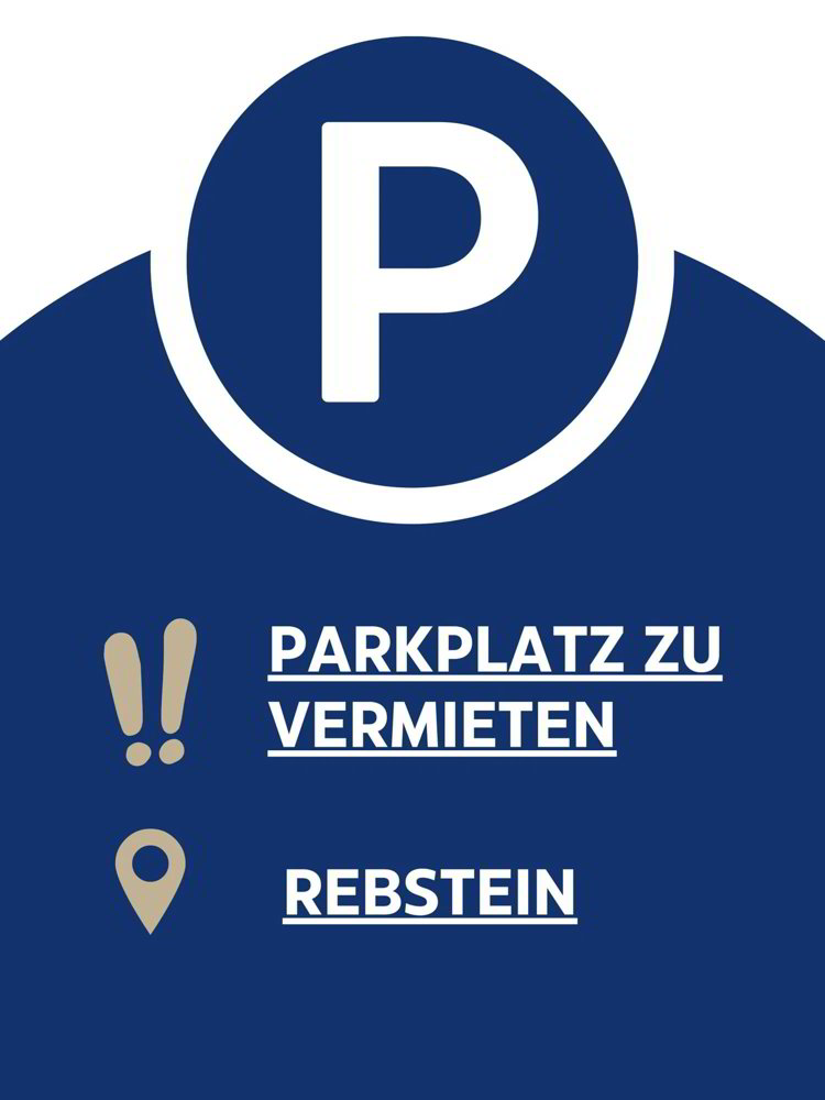 null Zimmer Parkplatz, Garage zu vermieten in Rebstein - Bild 1/2
