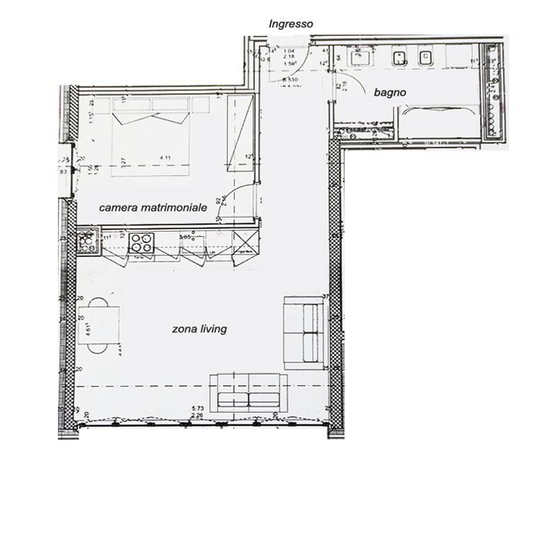 2.5 rooms Apartment to buy in Massagno - image 1/9