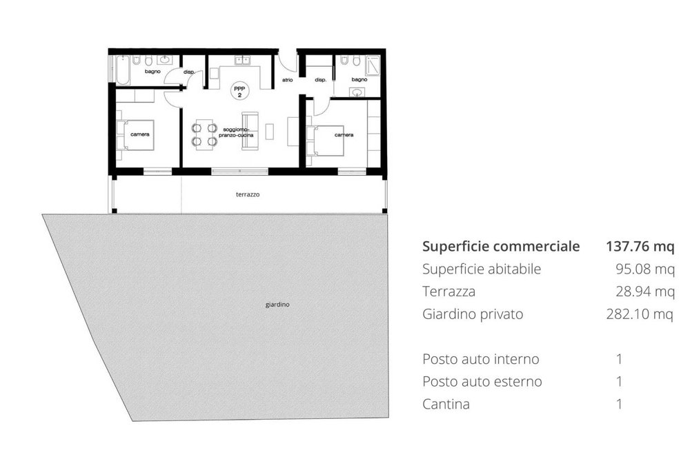 Wohnung – Caslano, Stremadone - Ansicht 4