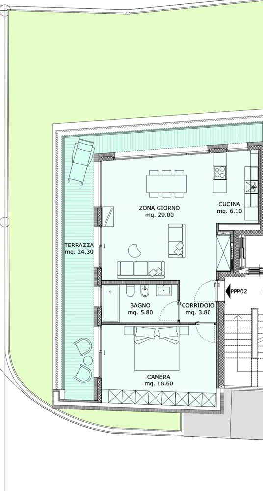 2.5 rooms Apartment to buy in Canobbio - image 1/10