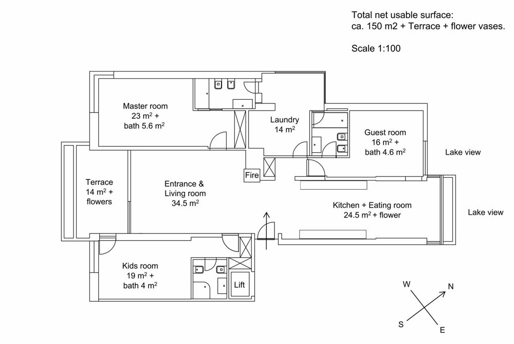 4.5 rooms Apartment to buy in Carona - image 1/10