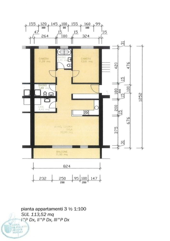 3 Zimmer Wohnung zum verkaufen in Stabio - Bild 1/11