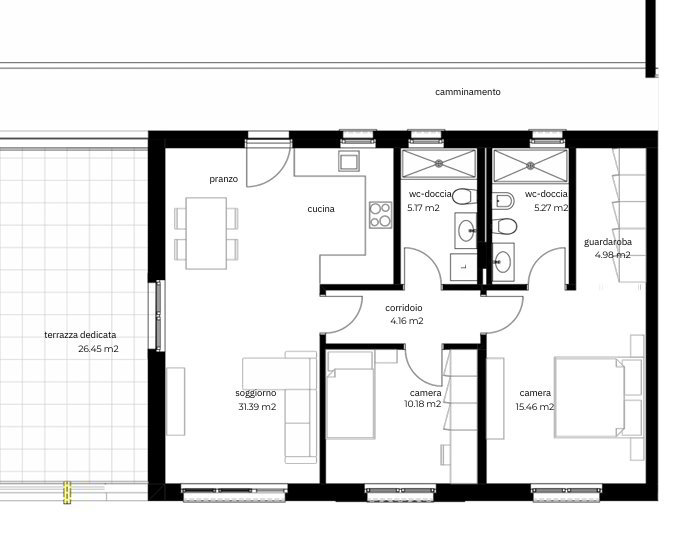 3.5 rooms Apartment to buy in Balerna - image 1/8