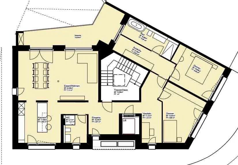 Wohnung – Birsfelden, Bezirk Arlesheim - Mehr