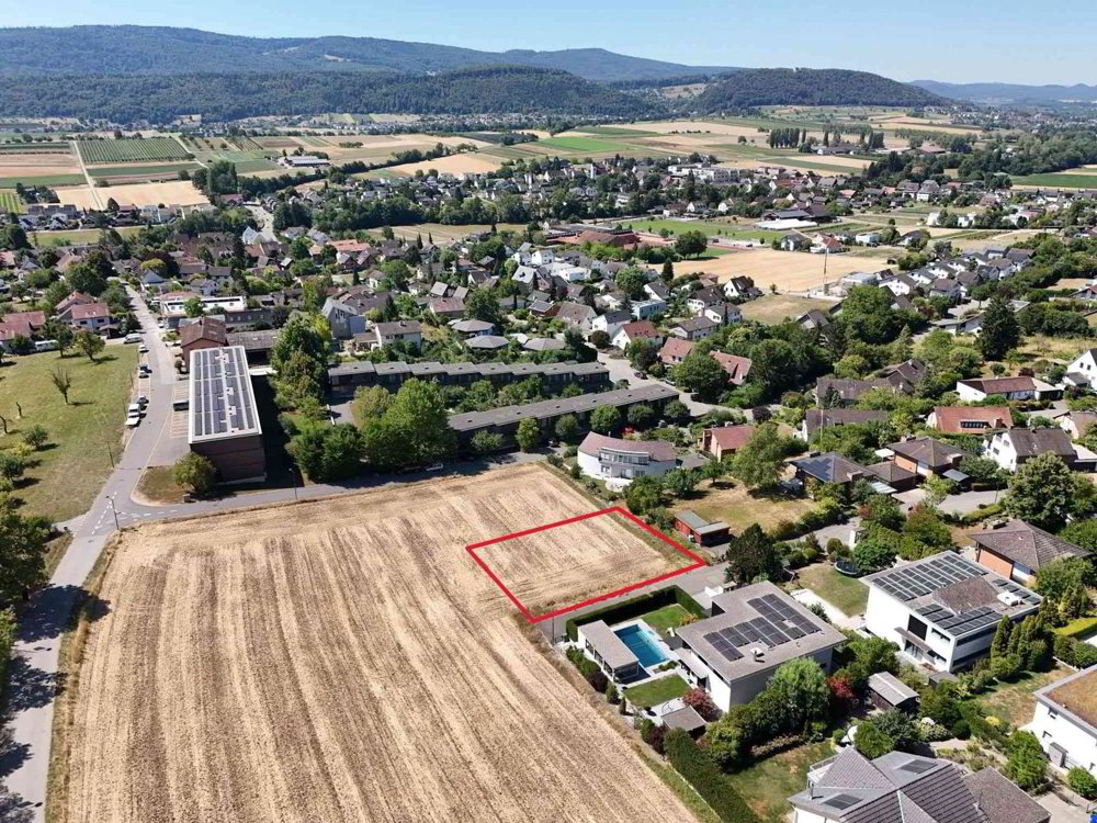 Exklusives Bauland an privilegierter Südhanglage – Biel-Benken BL - Ansicht 3