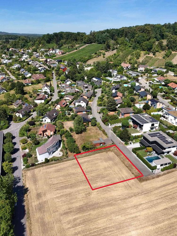 Exklusives Bauland an privilegierter Südhanglage – Biel-Benken BL - Ansicht 5