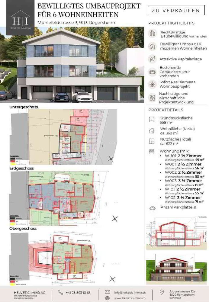 Haus – Degersheim, Hintertschwil - Ansicht 2