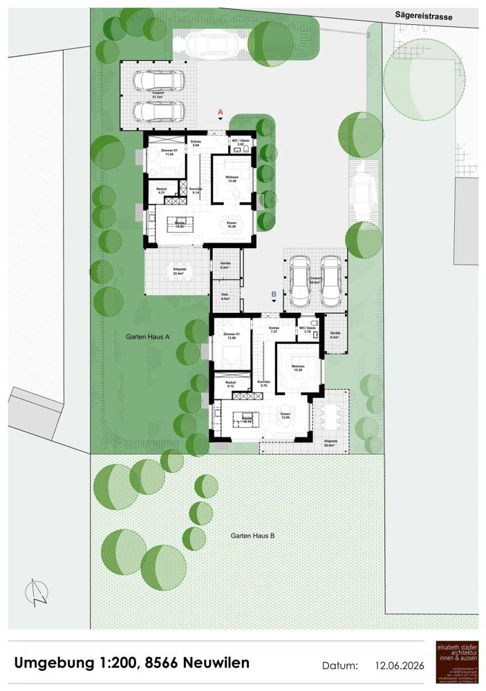 6 Zimmer Haus zu vermieten in Neuwilen - Bild 1/11