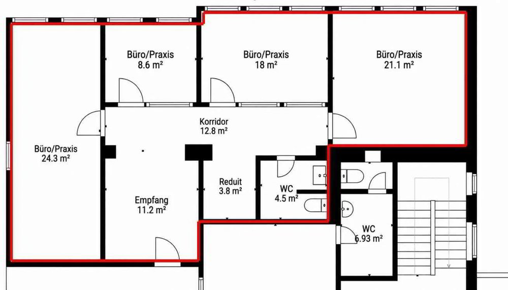 4 rooms Office & Commercial for rent in Malters - image 1/7