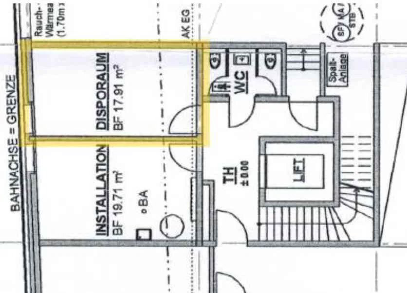 Dispo-/Kleinwerkstatt von 17.9 m² in Ennetmoos - Ansicht 2